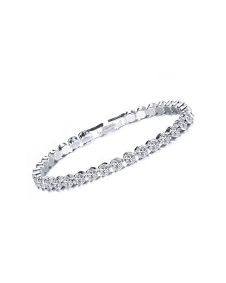 Gabbana® ZOLA Silver Tennis Bracelet