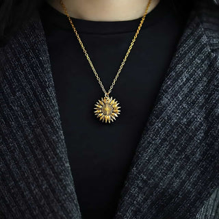 Adoroa® Sunflower Necklace